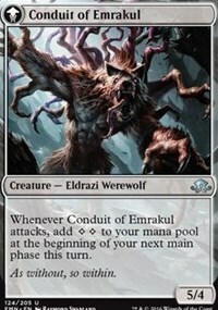 Conduit of Storms // Conduit of Emrakul Card Back