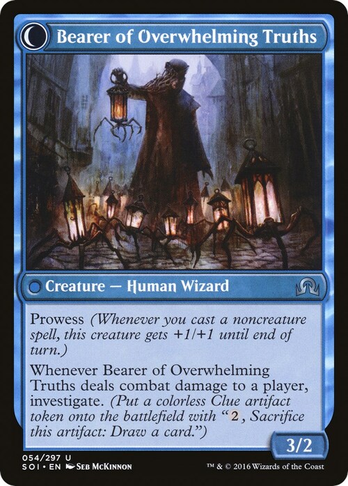 Daring Sleuth // Bearer of Overwhelming Truths Card Back