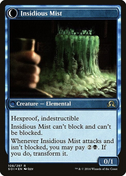 Elusive Tormentor // Insidious Mist Card Back