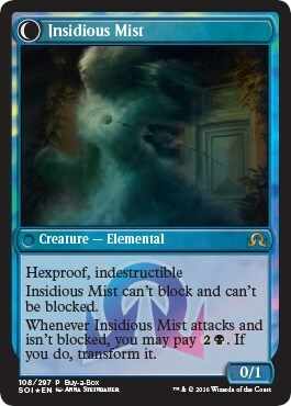 Elusive Tormentor // Insidious Mist Card Back