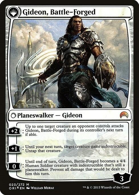 Kytheon, Hero of Akros // Gideon, Battle-Forged Card Back