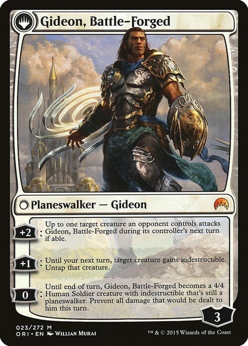 Kytheon, héroe de Akros // Gideon, forjado en la batalla Parte Posterior