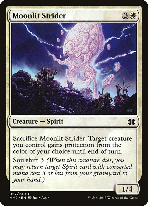 Moonlit Strider Card Front