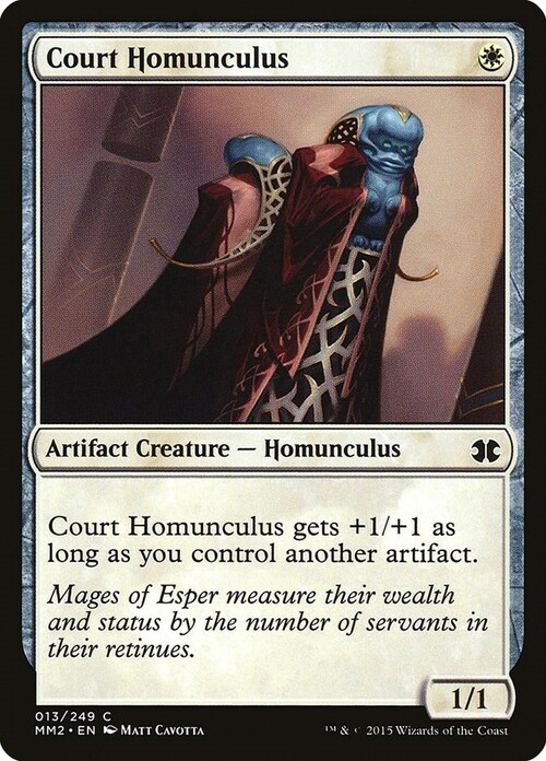 Court Homunculus Card Front