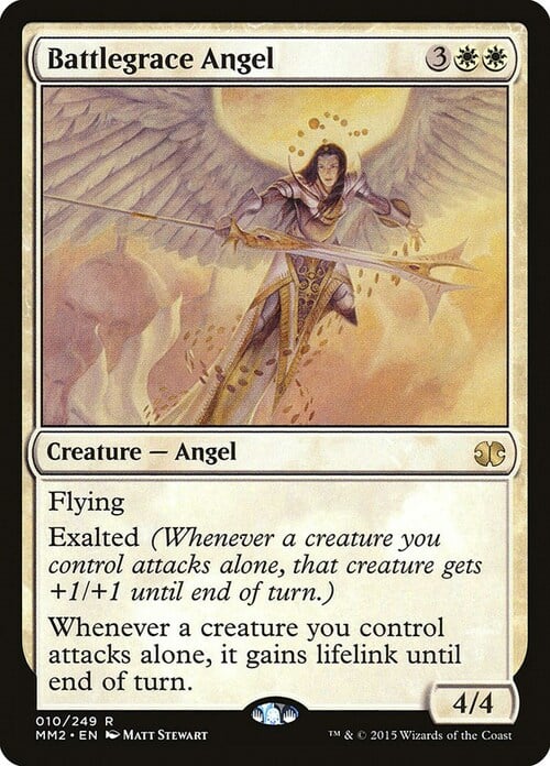 Battlegrace Angel Card Front