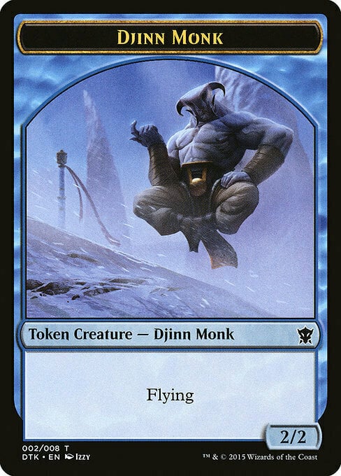 Djinn Monk Card Front