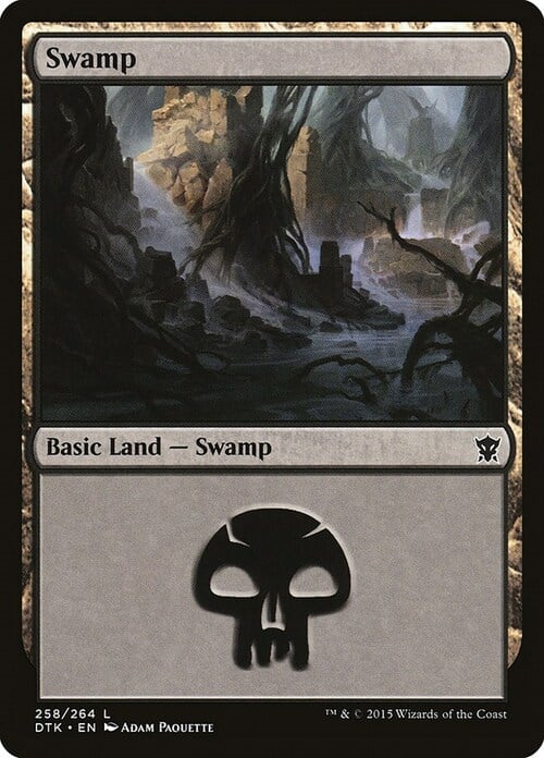 Swamp Card Front