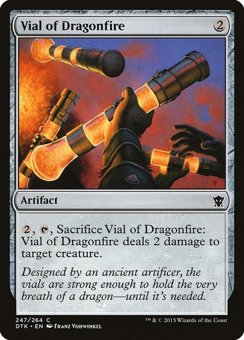 Vial of Dragonfire Card Front