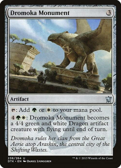 Monumento a Dromoka Card Front