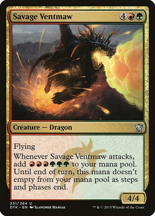 Savage Ventmaw Card Front