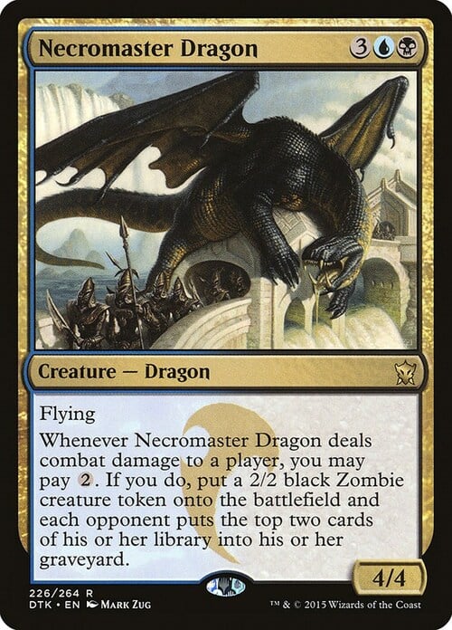 Drago Signore Necromante Card Front