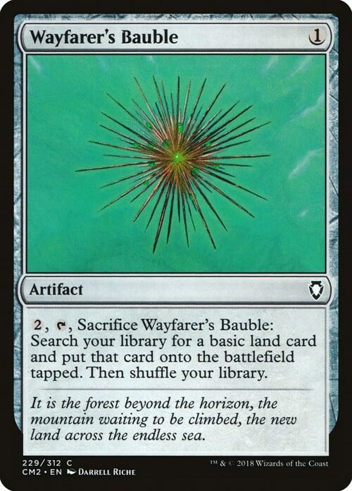 Wayfarer's Bauble Card Front