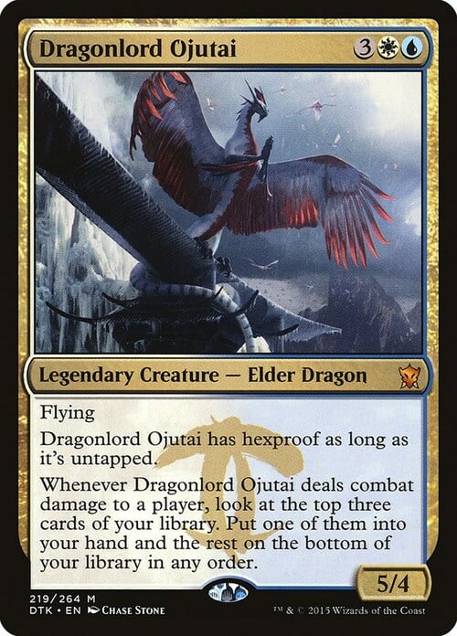 Dragonlord Ojutai Card Front