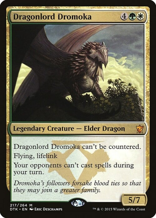 Drómoka, señora dragón Frente