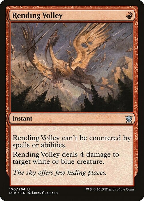Rending Volley Card Front