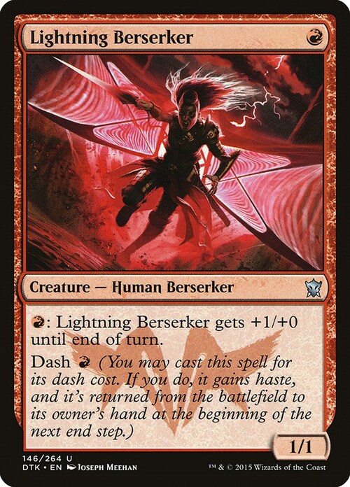 Lightning Berserker Card Front