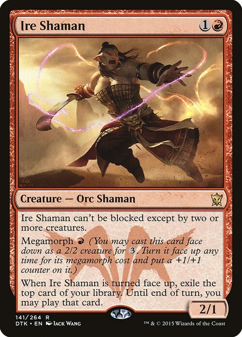Ire Shaman Card Front