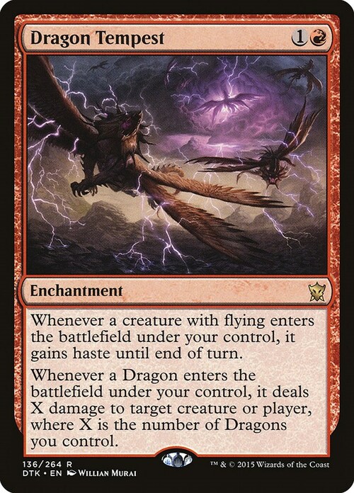 Tempesta Draconica Card Front