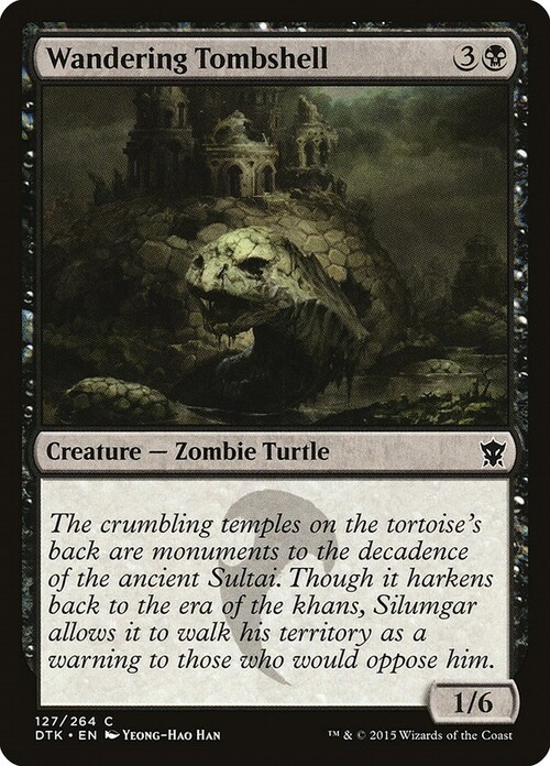 Wandering Tombshell Card Front