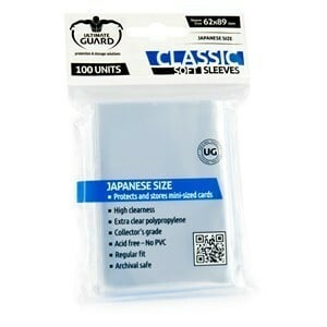100 Ultimate Guard Classic Soft Sleeves