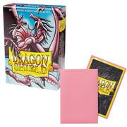 60 Small Dragon Shield Sleeves - Matte Pink
