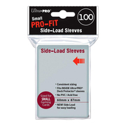 100 Small Ultra Pro Pro-Fit Sideloading Sleeves