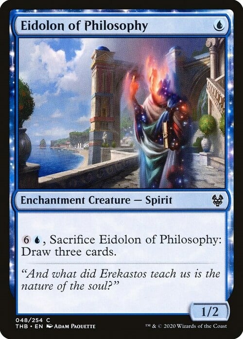 Eidolon of Philosophy Card Front