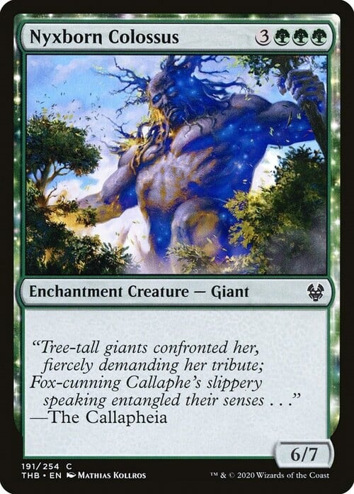 Nyxborn Colossus Card Front