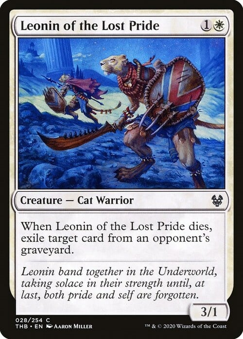 Leonin of the Lost Pride Card Front