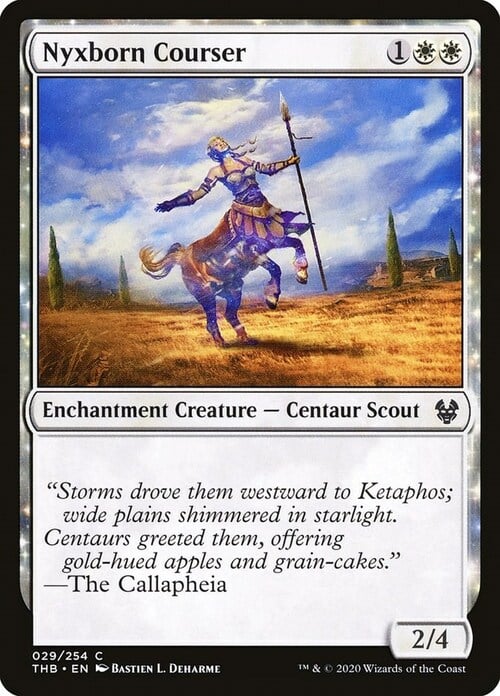 Nyxborn Courser Card Front