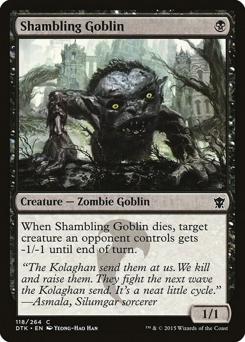 Shambling Goblin Card Front