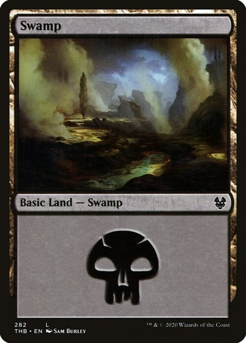 Swamp Card Front