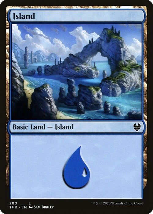 Island Card Front