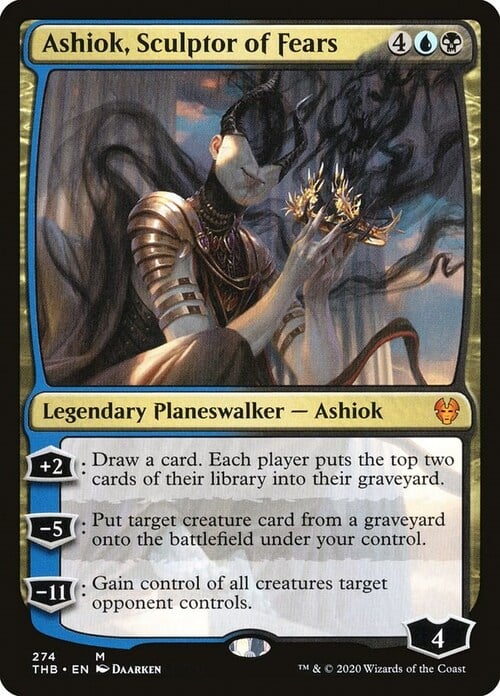 Ashiok, Sculptor of Fears Card Front