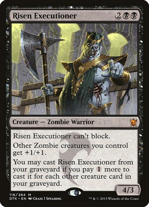 Risen Executioner Card Front
