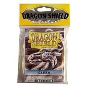 50 Small Dragon Shield Sleeves - Clear
