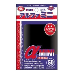 50 Small KMC Aplha Mini Sleeves