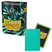 60 Small Dragon Shield Sleeves - Matte Mint