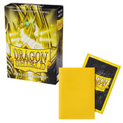 60 Small Dragon Shield Sleeves - Matte Yellow