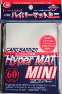 60 Small KMC Hyper Mat Sleeves