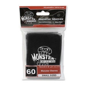 60 Small Monster Logo Sleeves