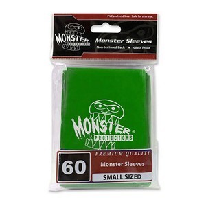 60 Small Monster Logo Sleeves
