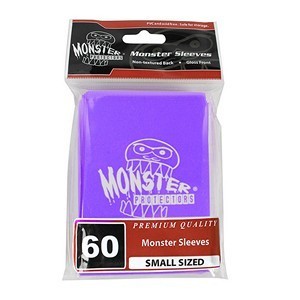 60 Small Monster Logo Sleeves