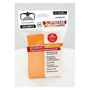 60 Ultimate Guard Matte Sleeves