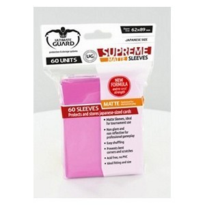 60 Ultimate Guard Matte Sleeves
