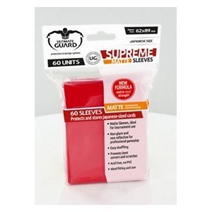 60 Ultimate Guard Matte Sleeves