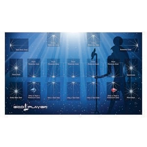 God Player Sky Playmat