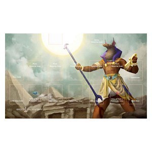 God Player Seth Grid Playmat