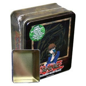Collector's Tins 2002: Empty Blue-Eyes white Dragon Tin
