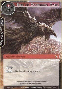 Bird of Scorching Sand Card Front